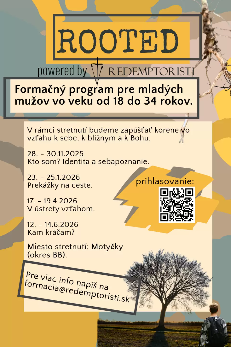 Formační program mužů od 18 - 34 let