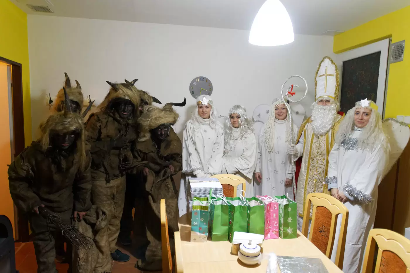 Sv. Mikuláš navštívil klášter redemptoristů v Tasovicích
